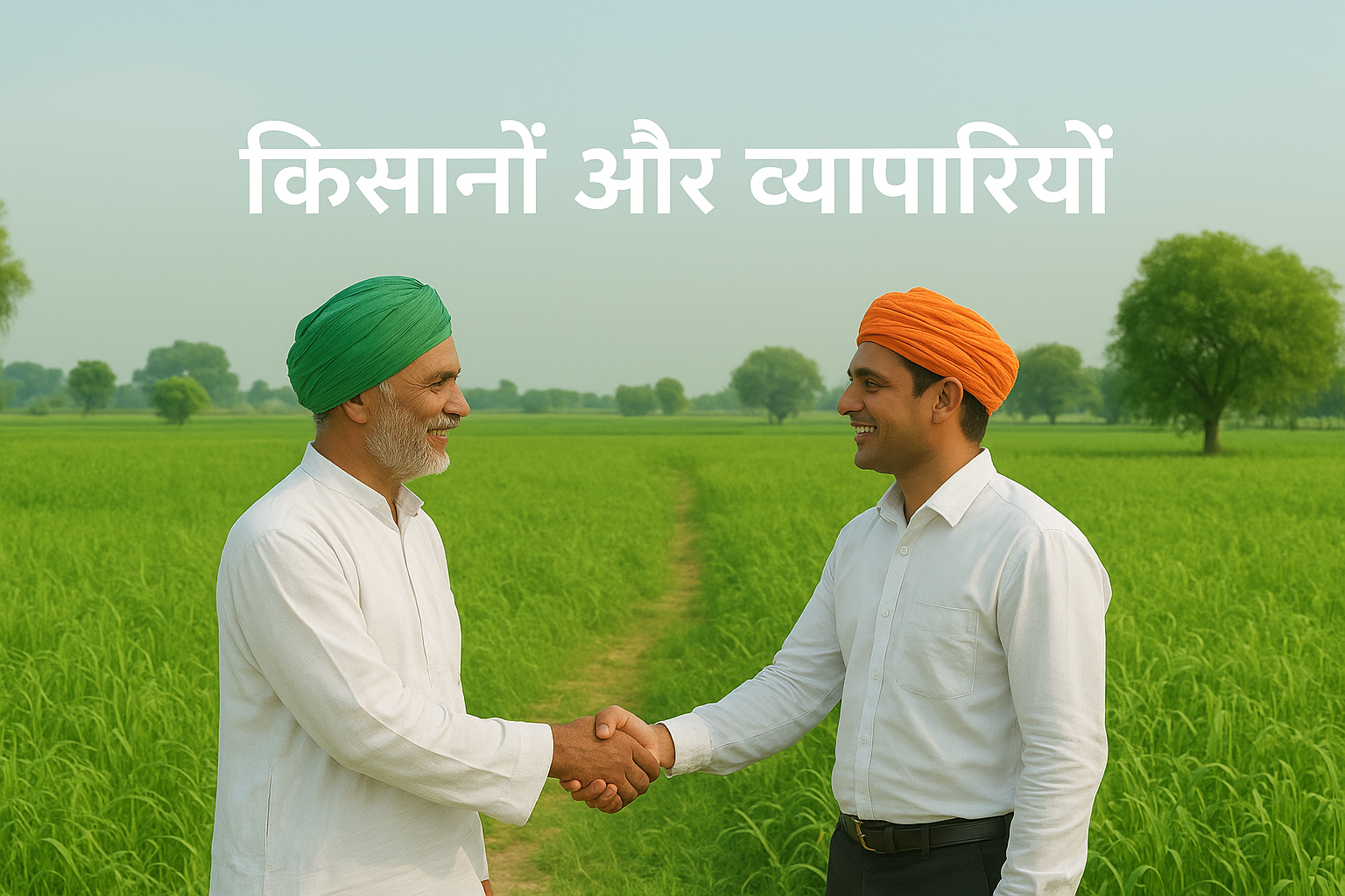 किसान और व्यापारी